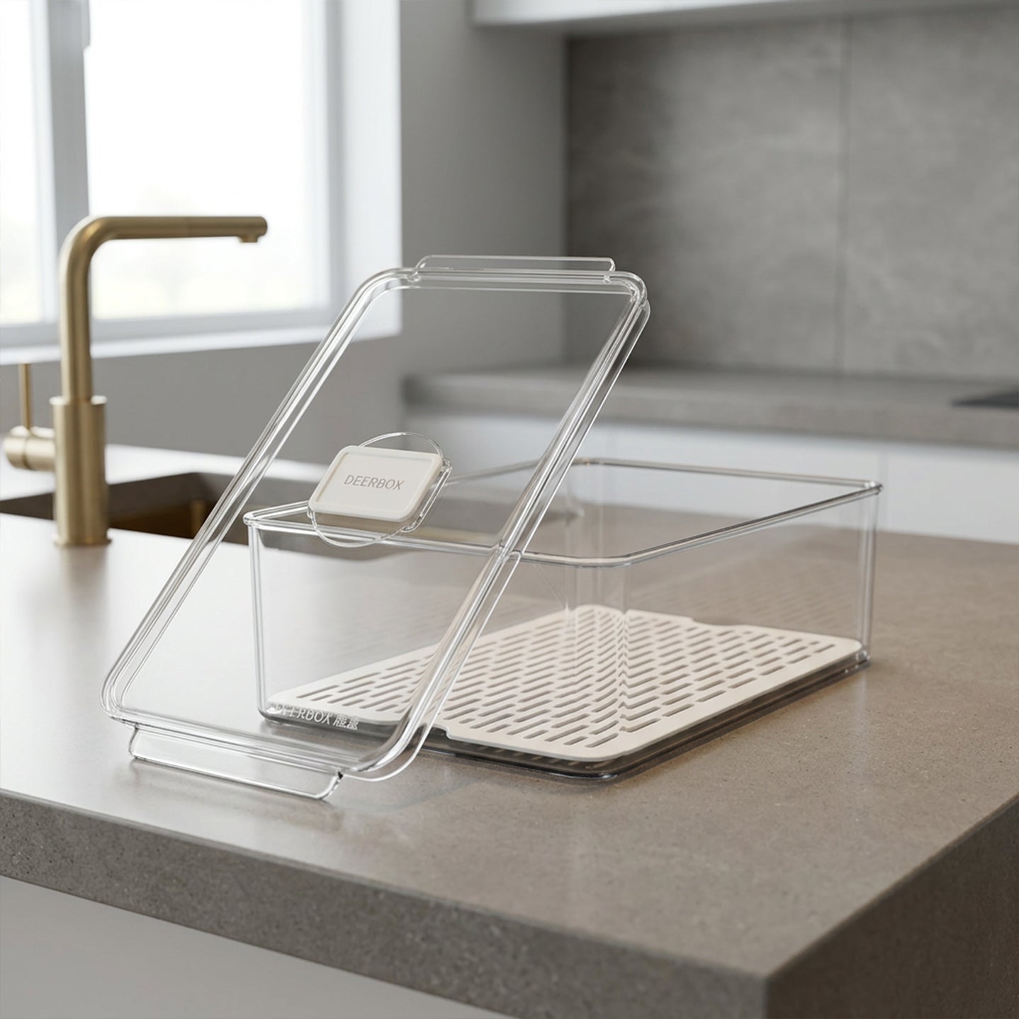 Acrylic Organizer 4"x8.3"x13"