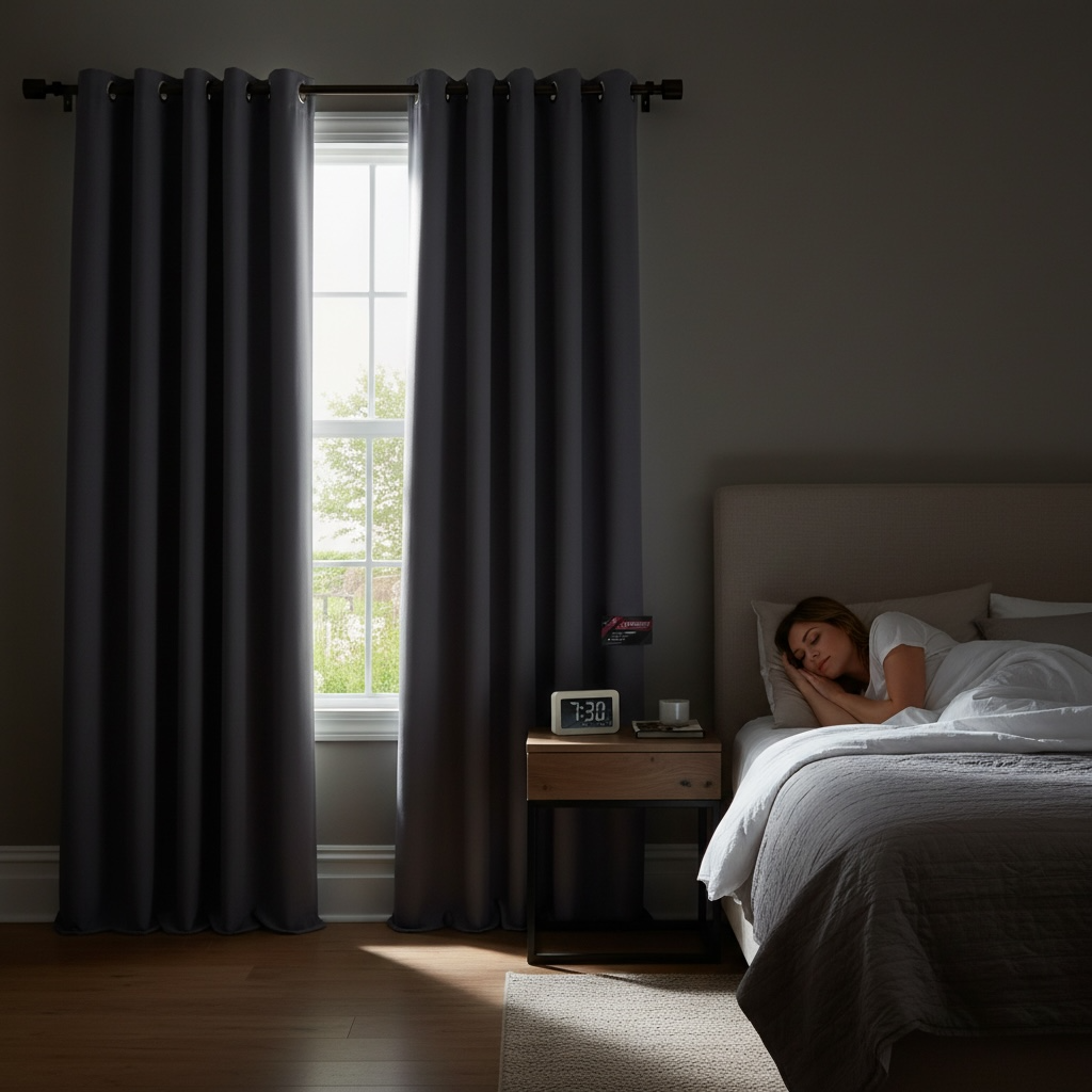 90' Black out Curtains