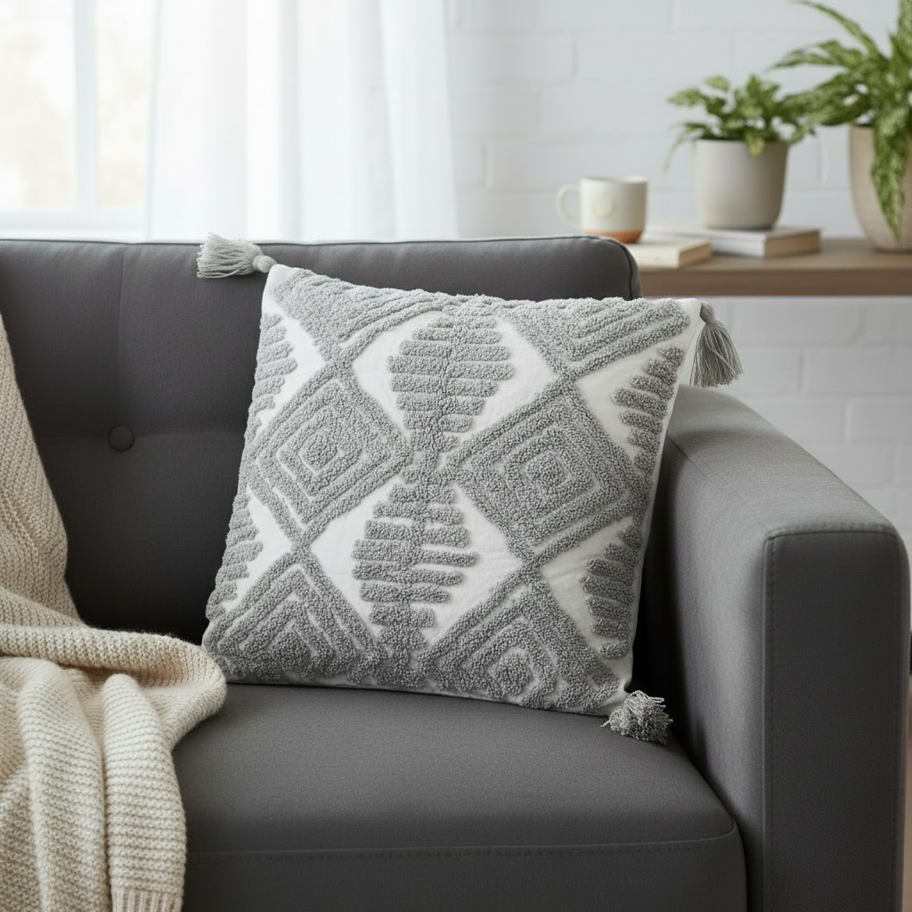 Dec Pillow Cover 19x19"