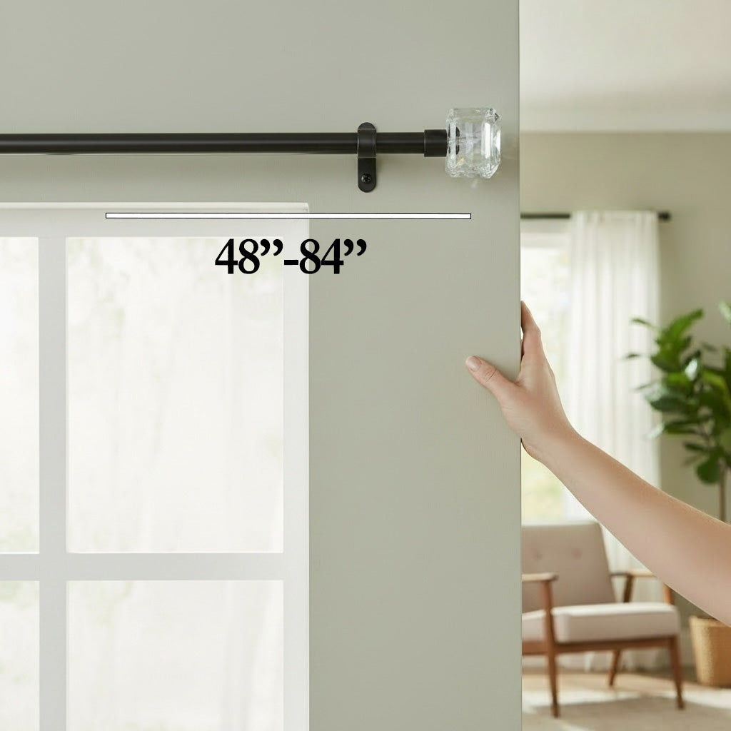 Black Curtain Rods