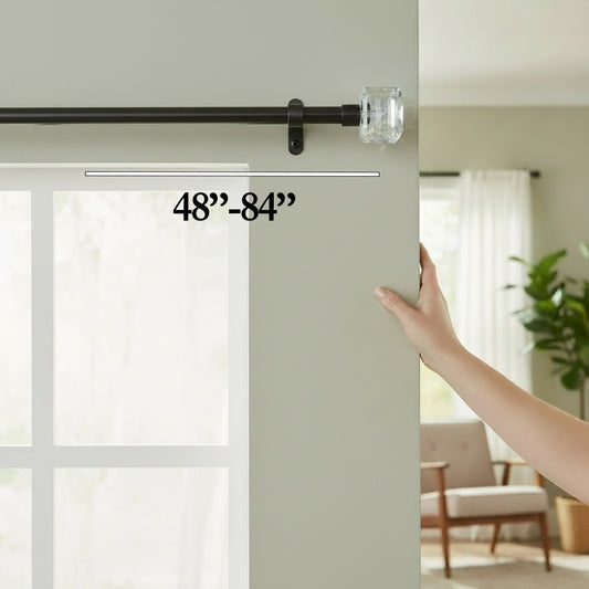 Black Curtain Rods