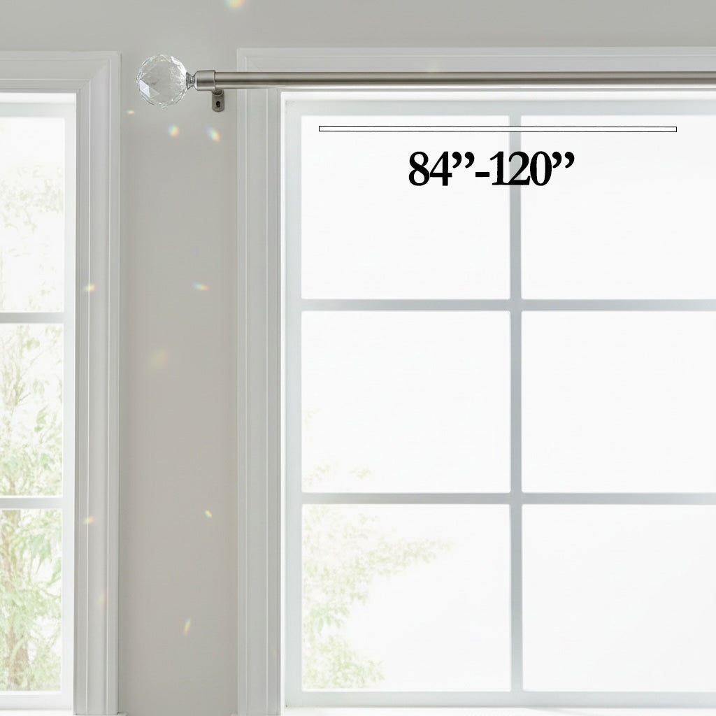 Silver Curtain Rods
