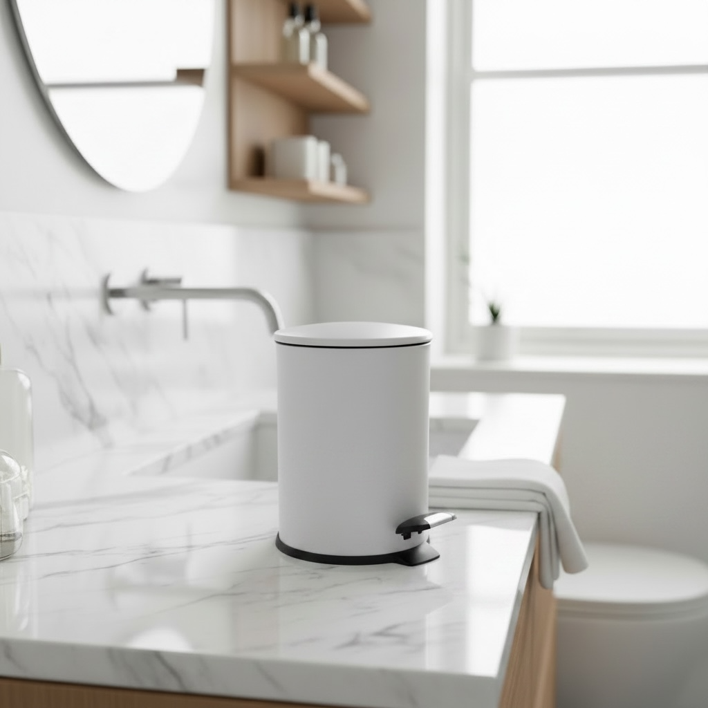 White Dustbin