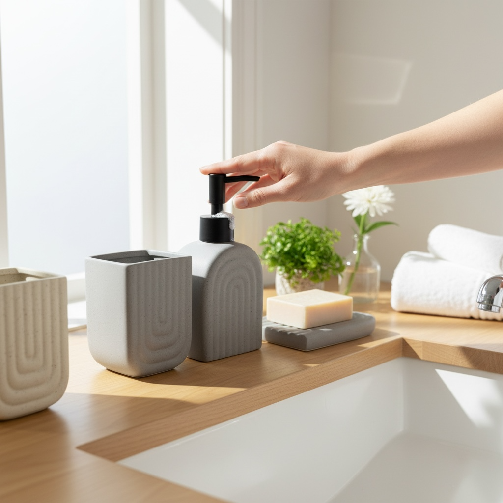 3 Piece Bathroom Accessories