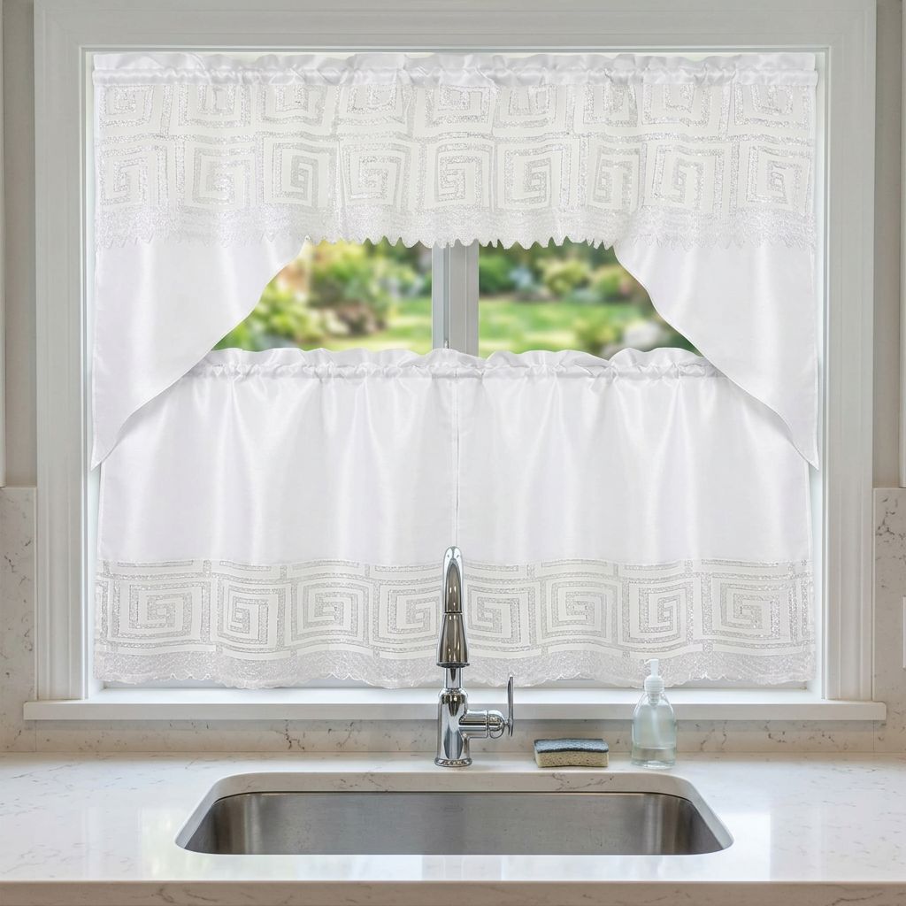 3 piece Kitchen Curtians