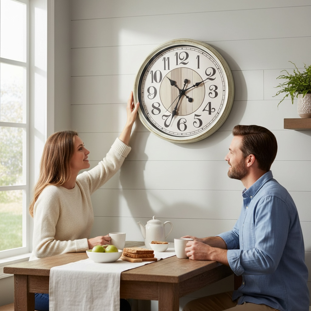 19” Wall Clock