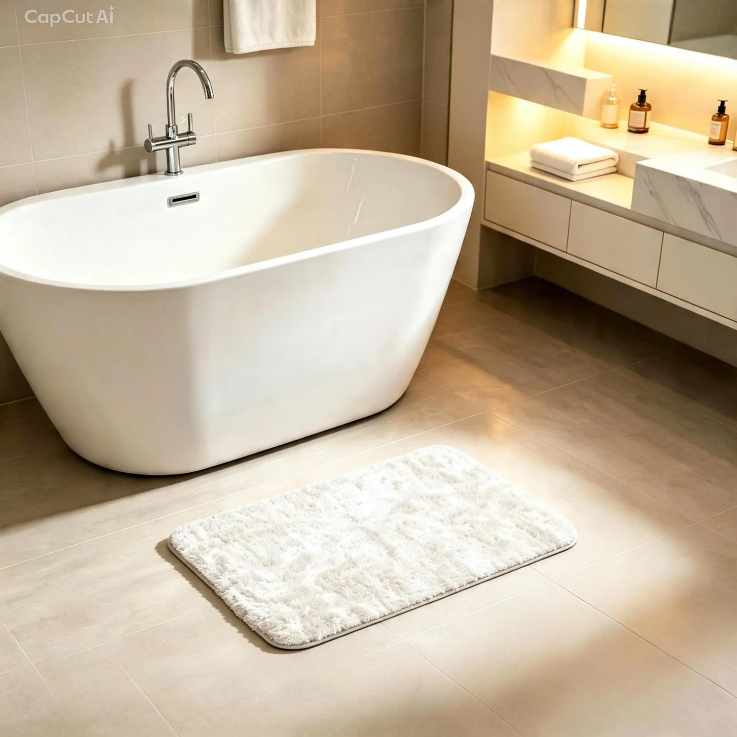 Bath rug 18x30 Inch