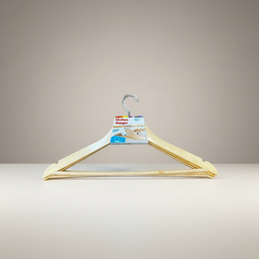 Wood Hangers 3 Pack