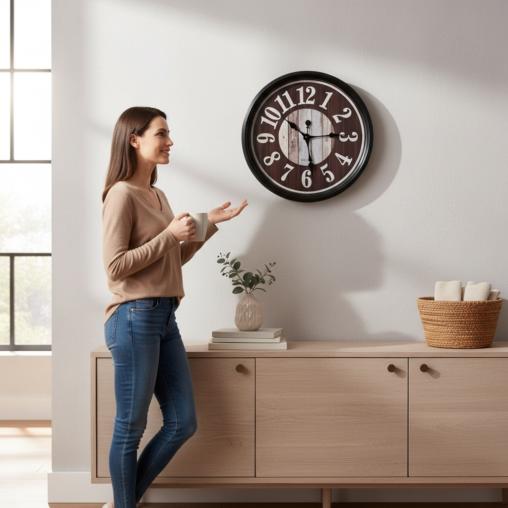 19” Wall Clock