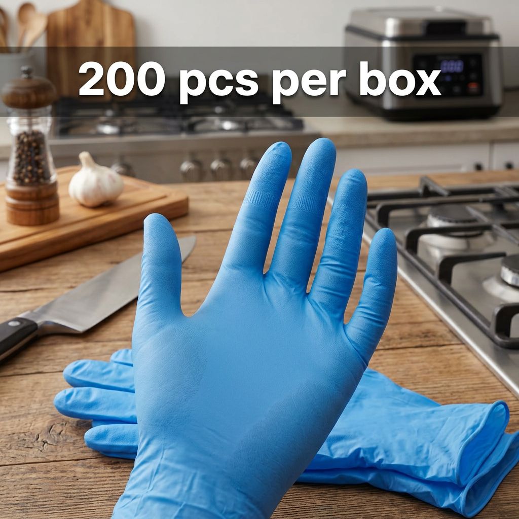 200 Pack Rubber Gloves