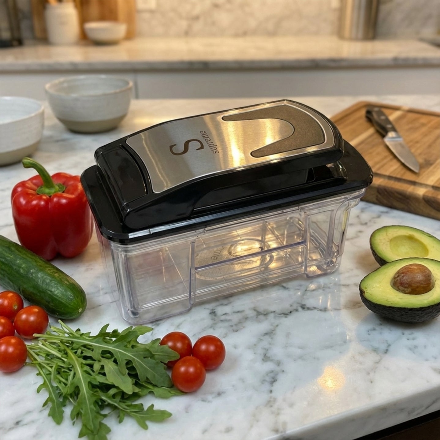 Salad Cutter with Jore & 2 Blades