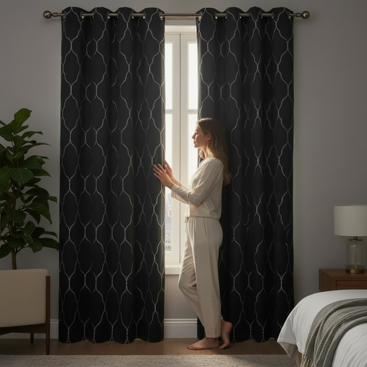 Blackout with Pattern 90"