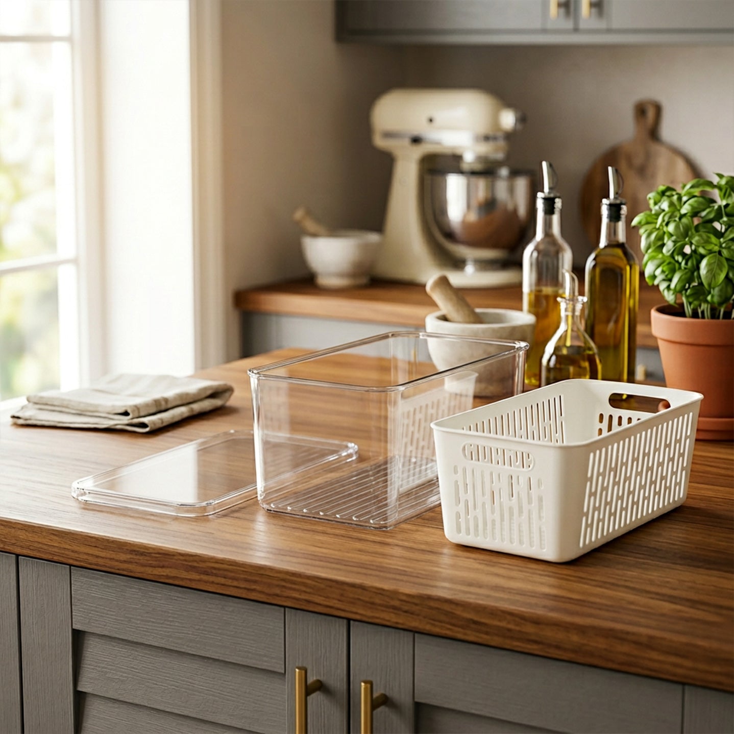 Acrylic Organizer  6.3" X 12.4" x 5.7"