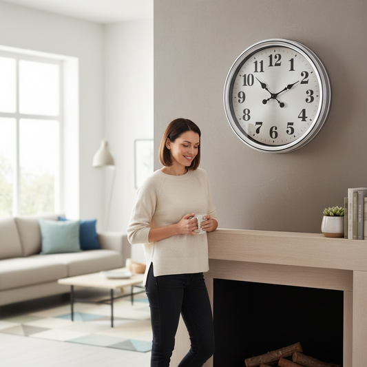 19” Wall Clock