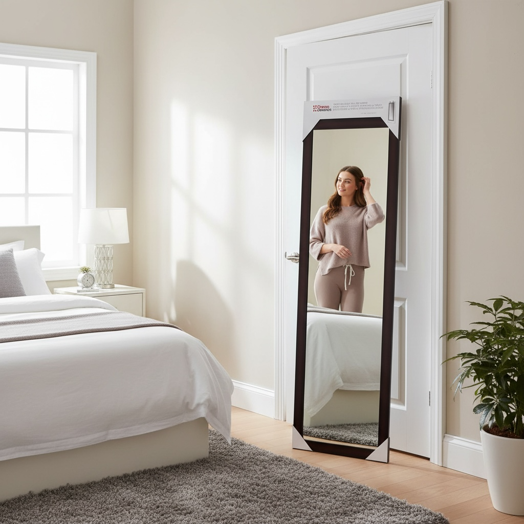 Door Mirror 12x24"
