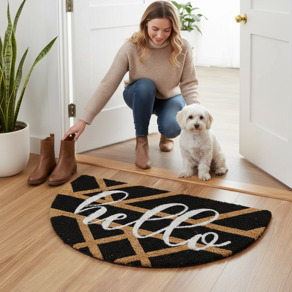 Hello Welcome Mat 30x18"