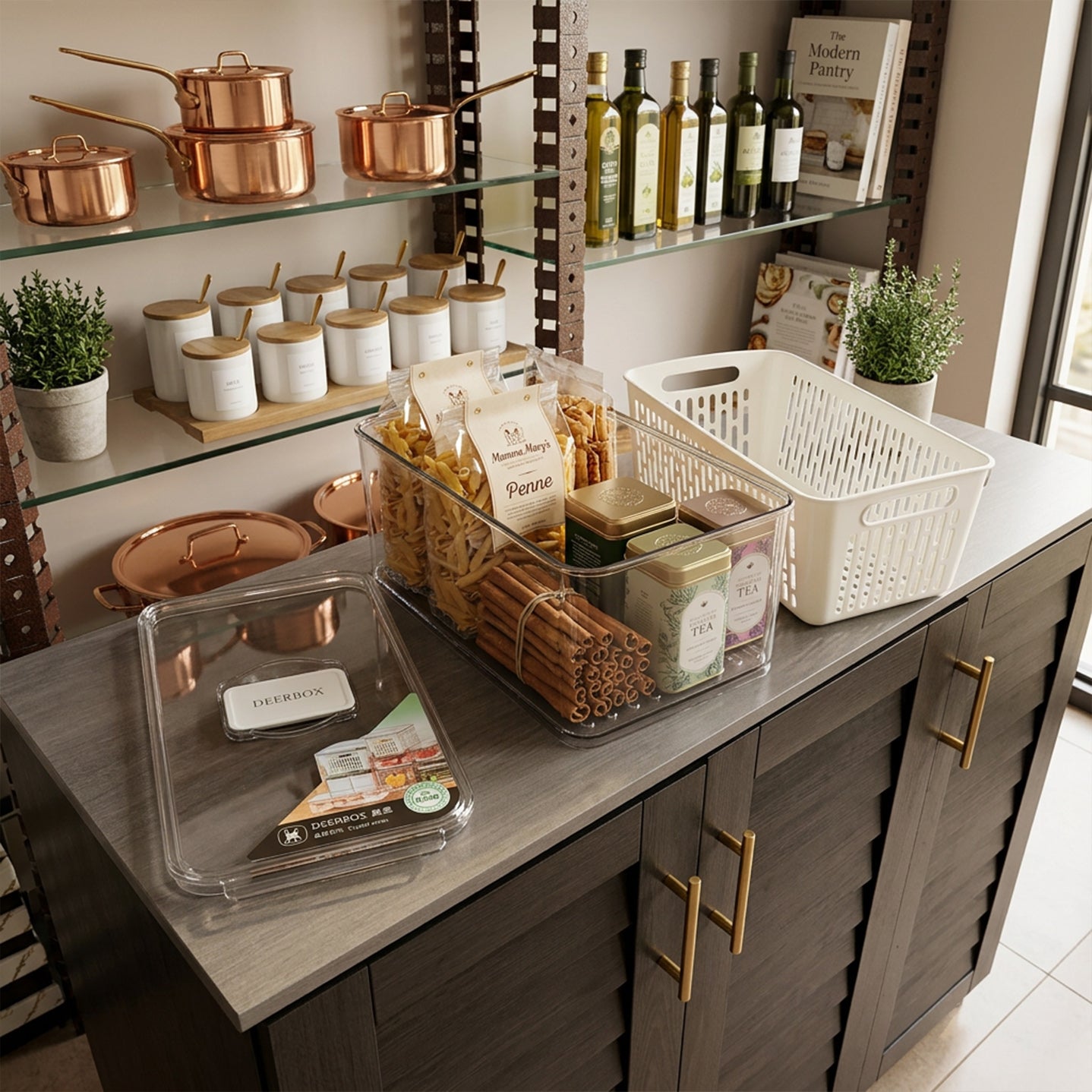 Acrylic Organizer  6.3" X 12.4" x 5.7"