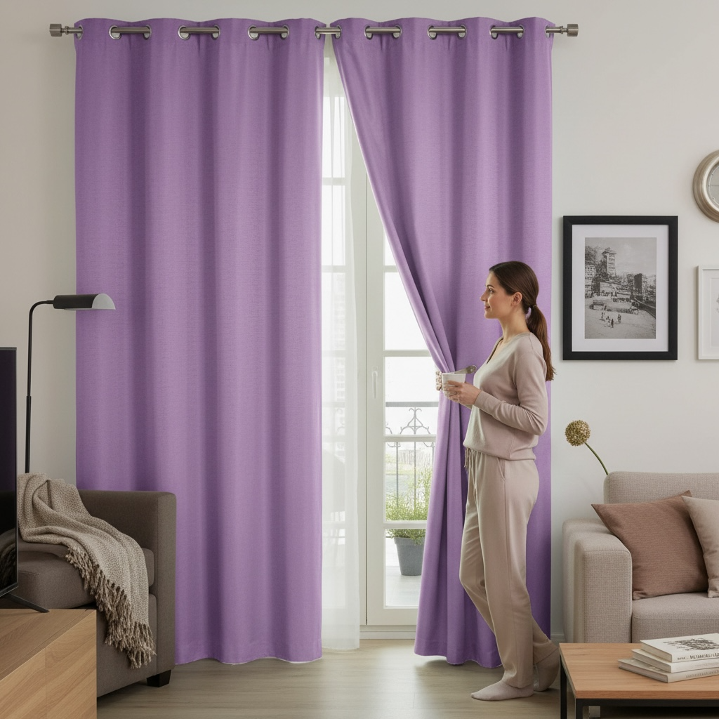 Silk Curtians 84"
