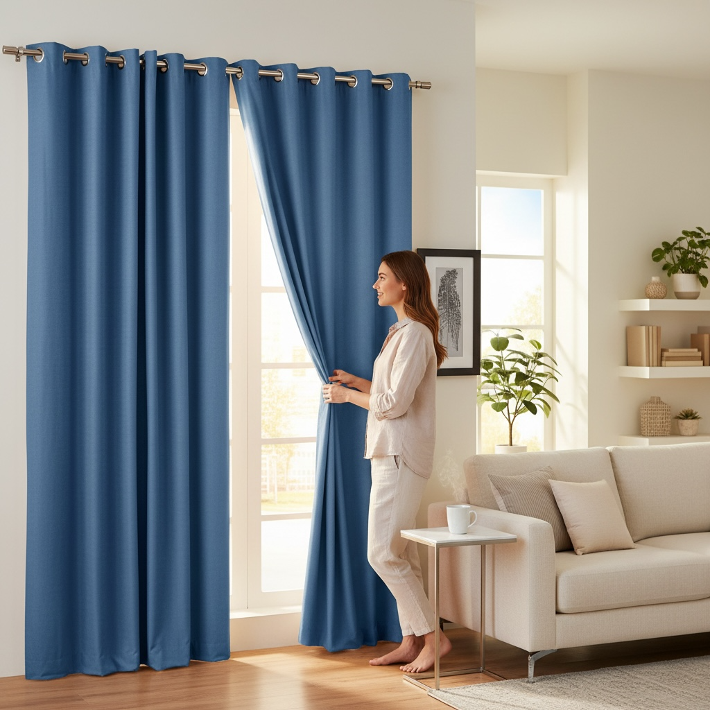 Silk Curtians 84"