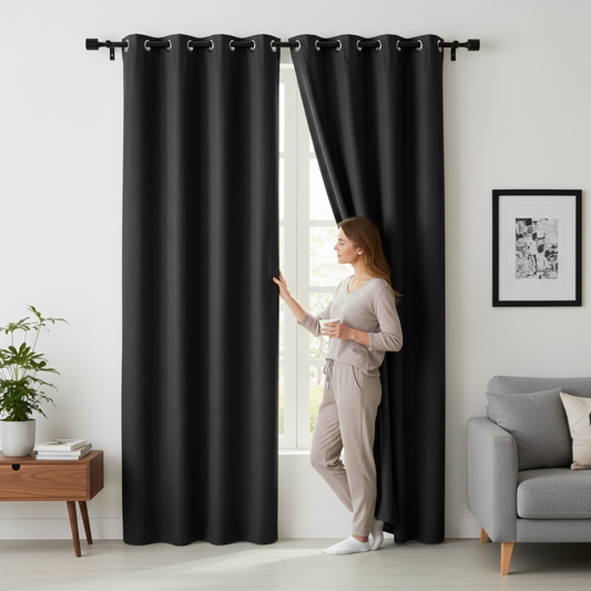 Silk Curtians 84"