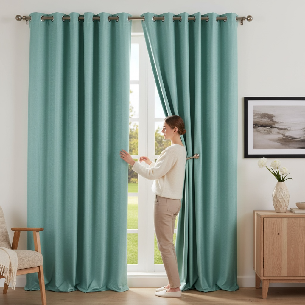 Silk Curtians 84"
