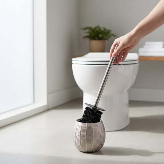 Porcelain Sliver Toilet Brush