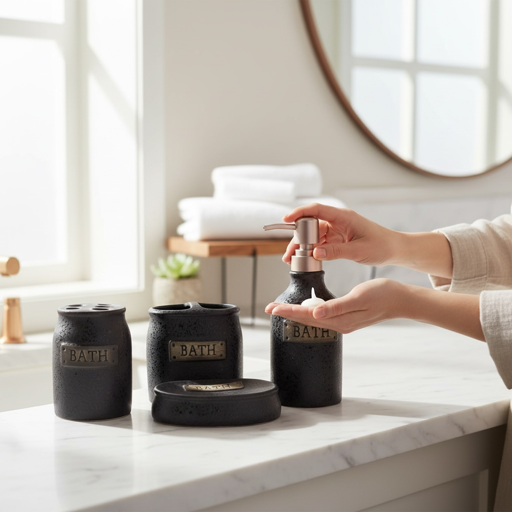 Bathroom Set 4 PC