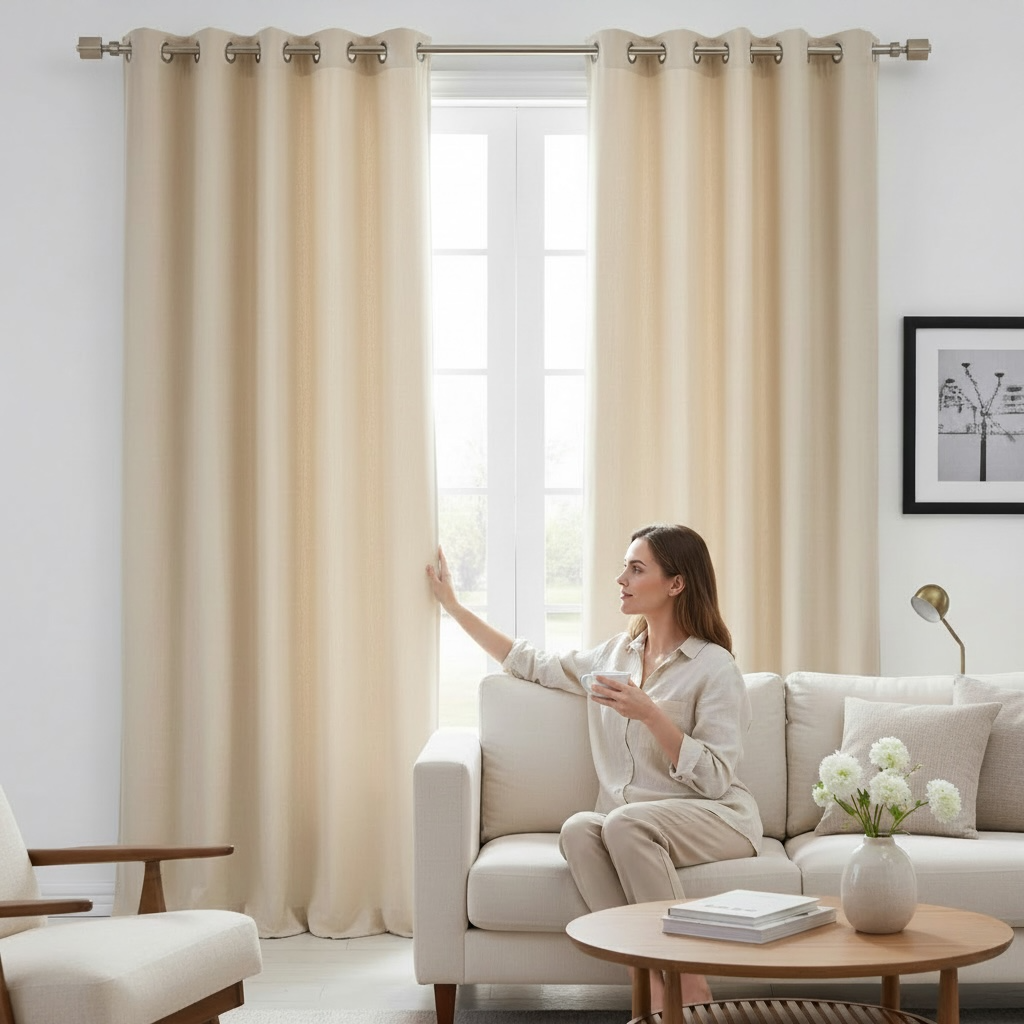 Silk Curtians 84"