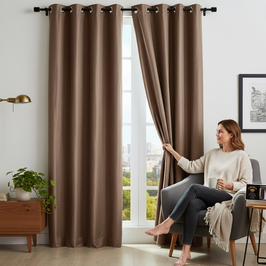 Silk Curtians 84"
