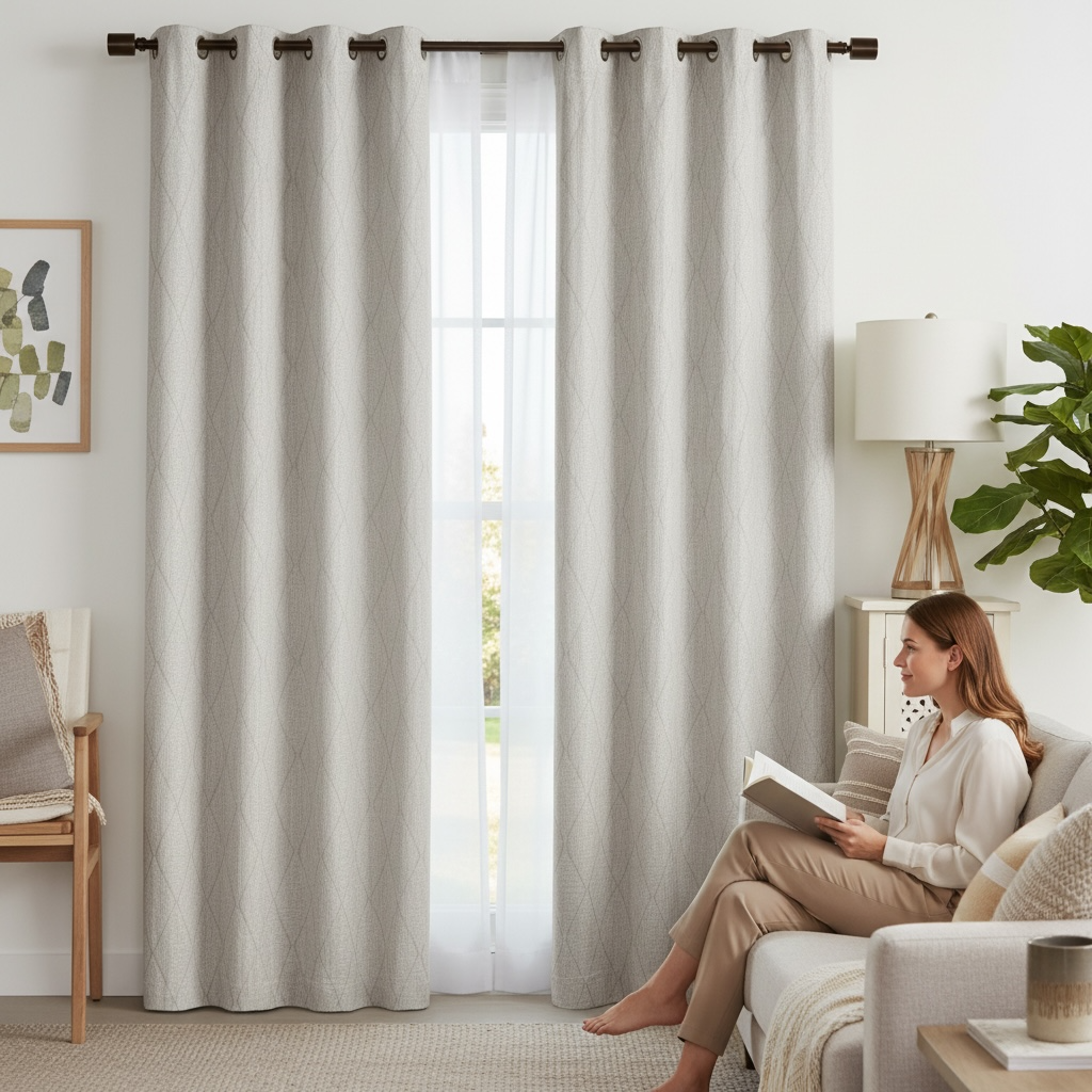 2 Curtain Panel Set 67x84"