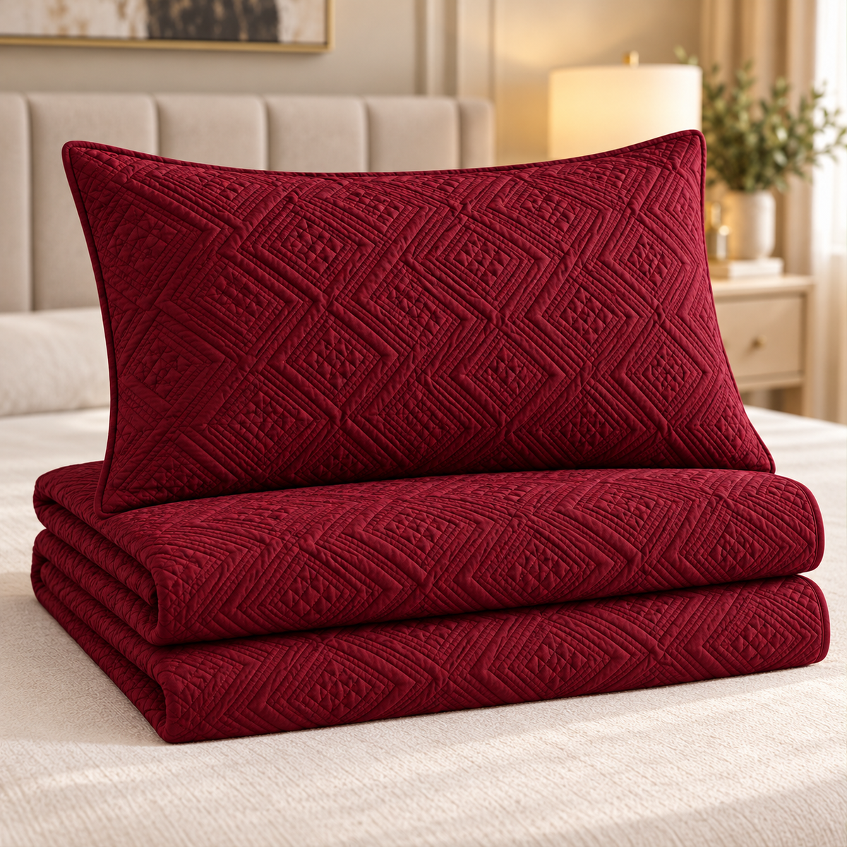 King size Quilt 3 Pieces