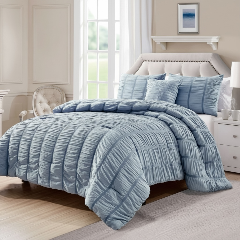 King Size Comforter Set 4 Piece