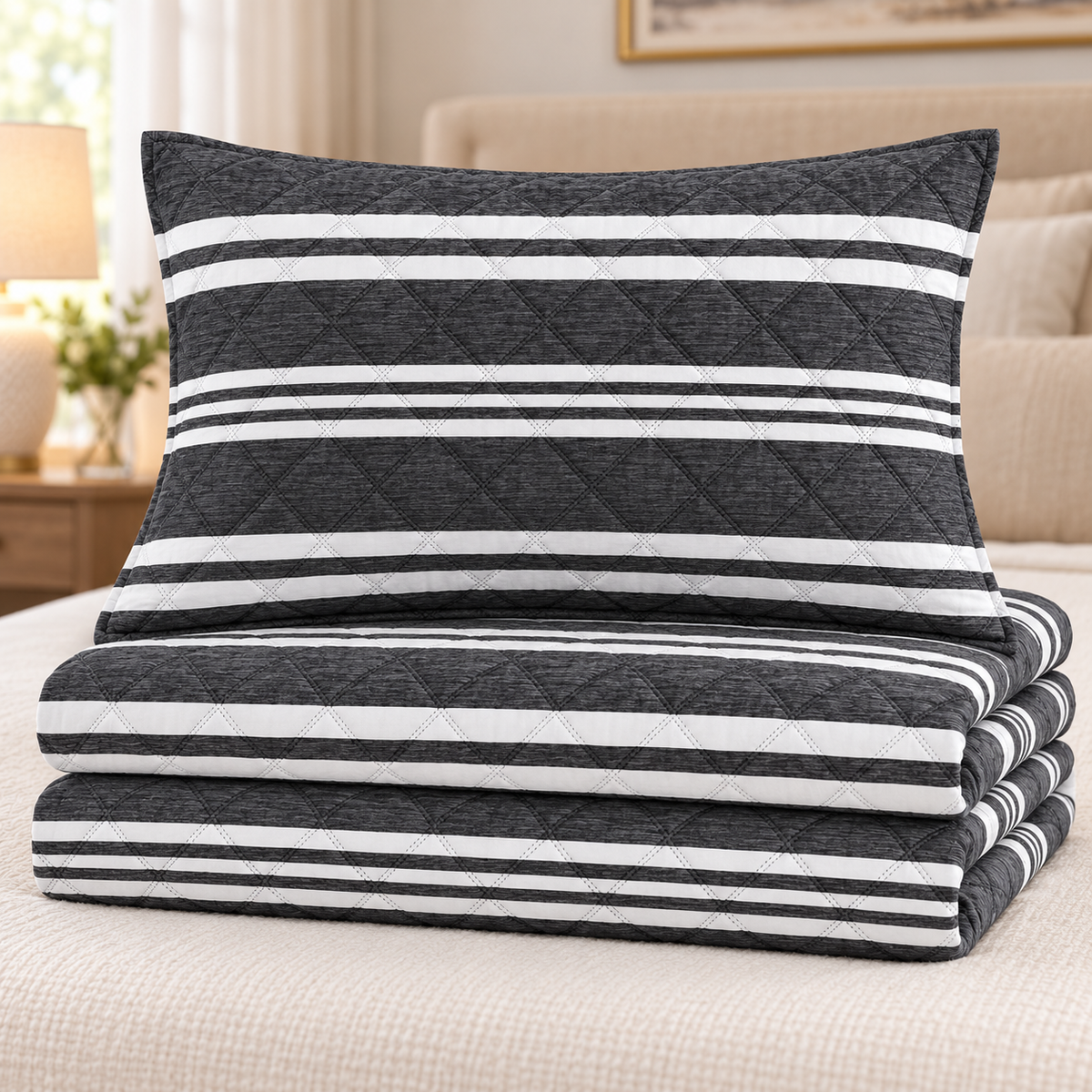 King size Quilt 3 Pieces
