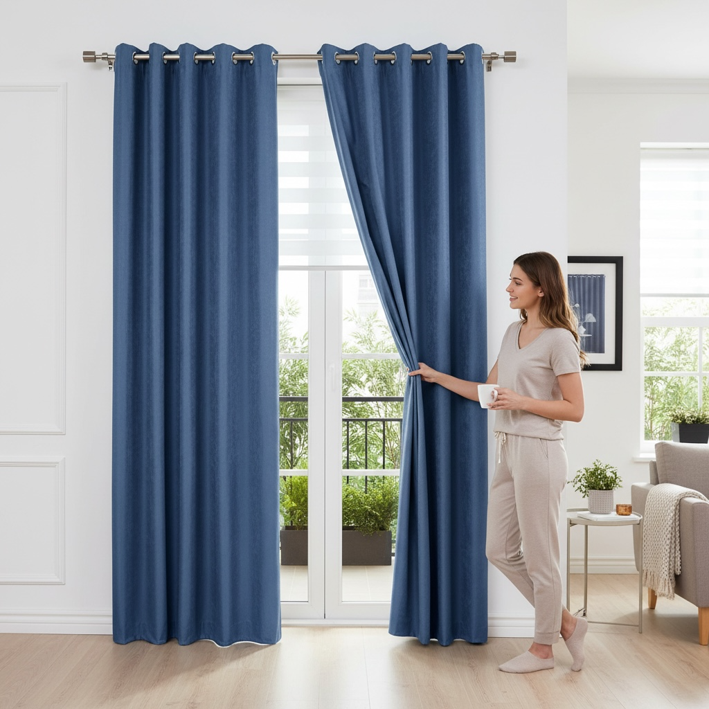 Silk Curtians 84"