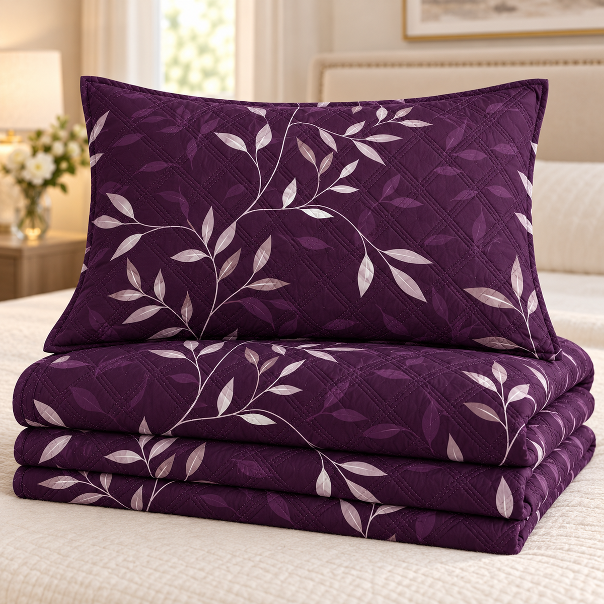 King size Quilt 3 Pieces