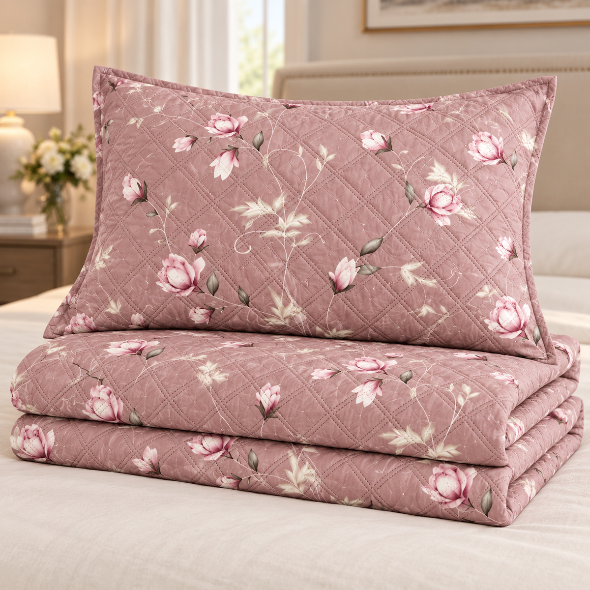 King size Quilt 3 Pieces