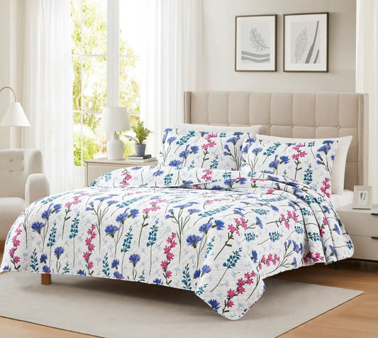 King size Quilt 3 Pieces
