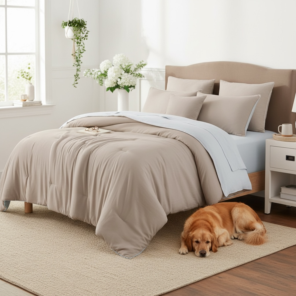 King Size Comforter Set 6 Piece