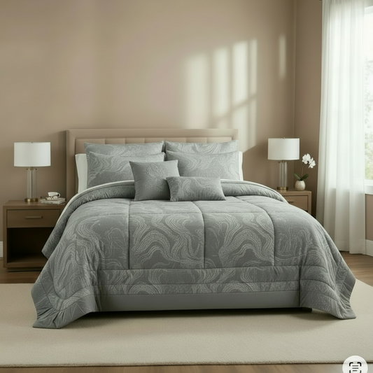 Queen Comforter 5 Piece Set