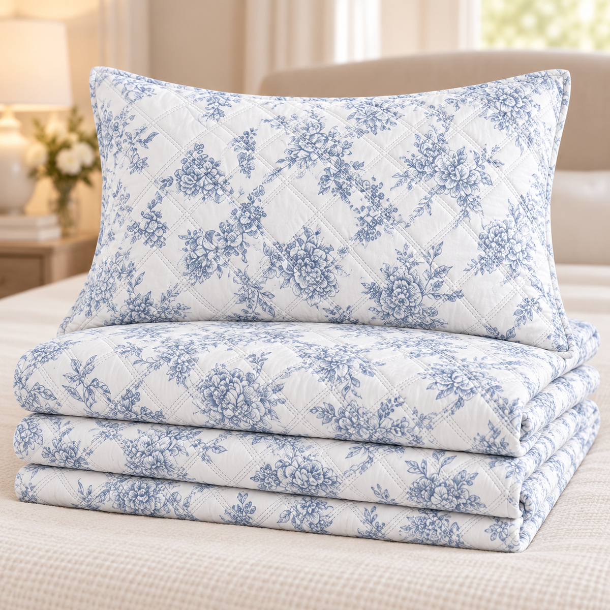 King size Quilt 3 Pieces