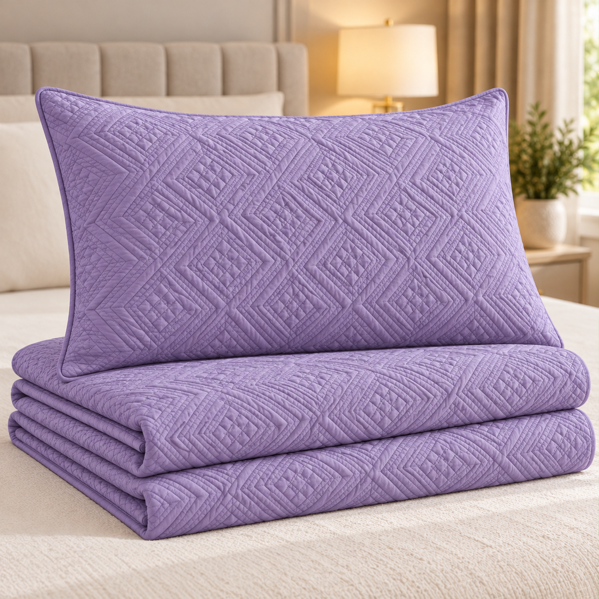 King size Quilt 3 Pieces