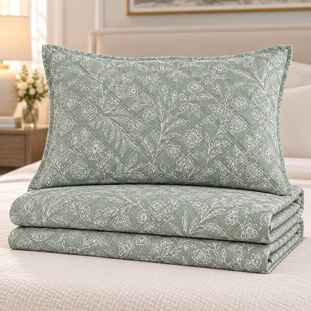 King size Quilt 3 Pieces