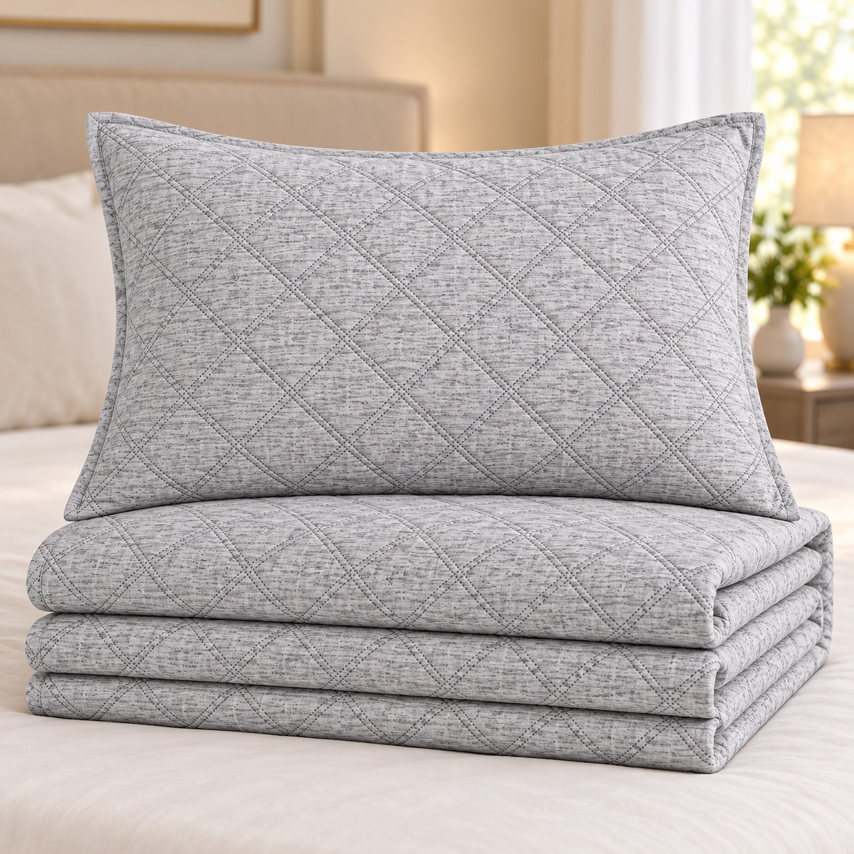 King size Quilt 3 Pieces