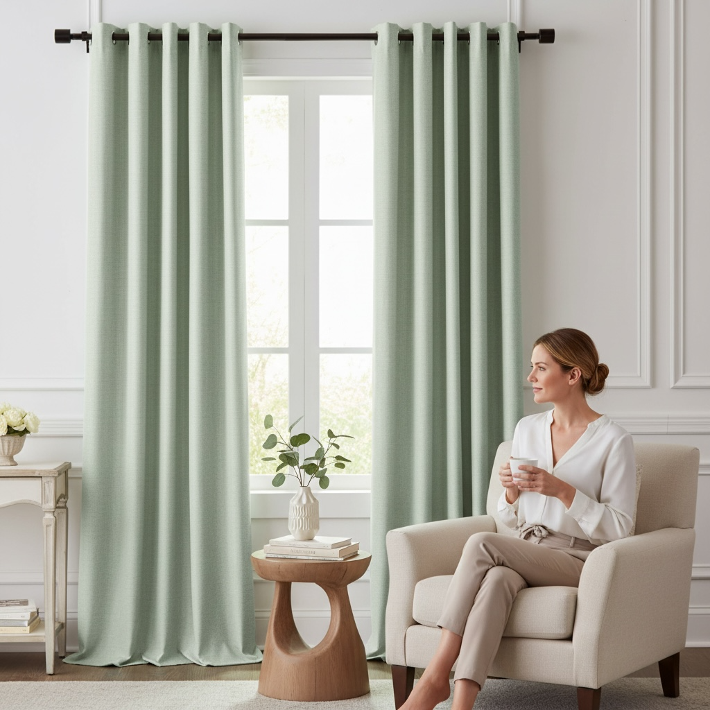 Textured 84" Curtains