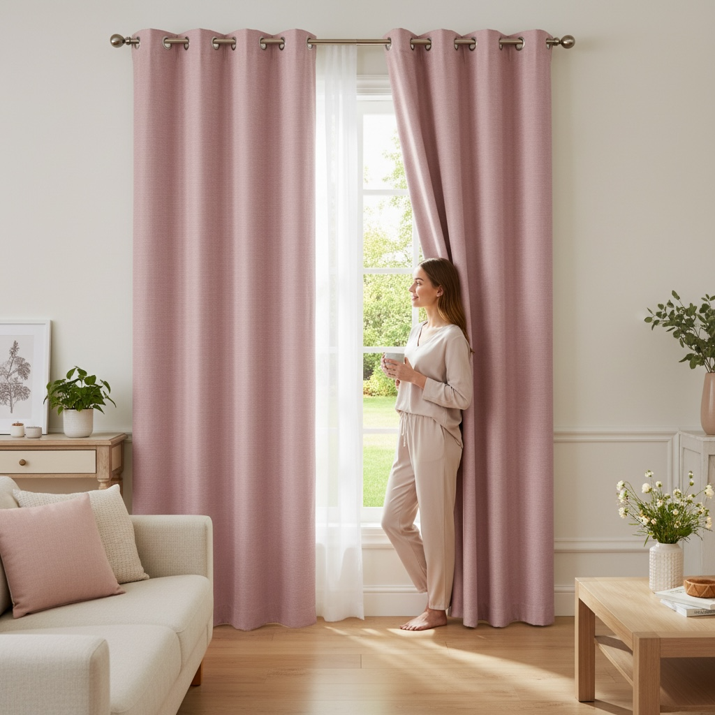 Textured 84" Curtains
