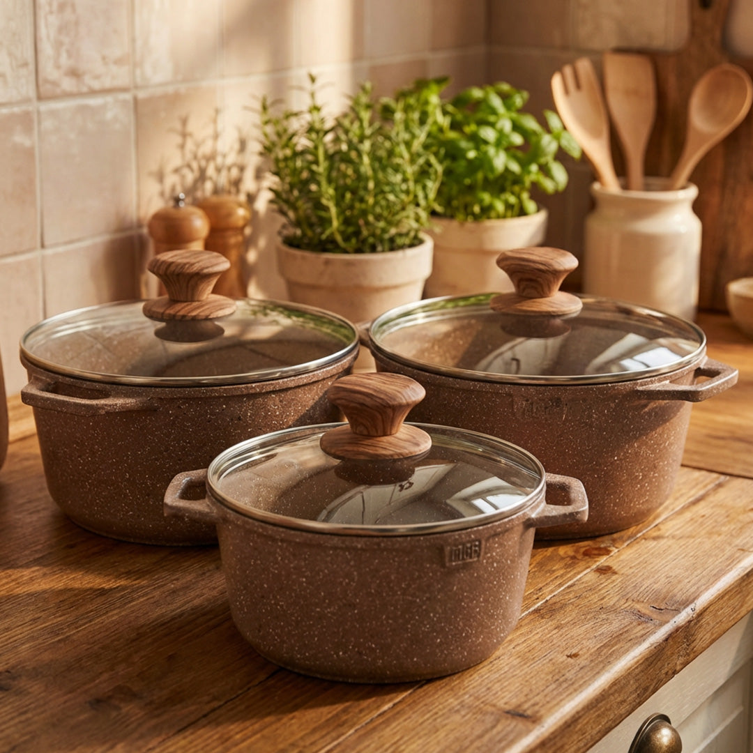 MGC 3 Piece Pots Set