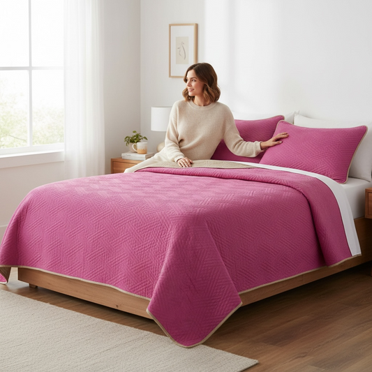 King Size Quilt 3 Piece