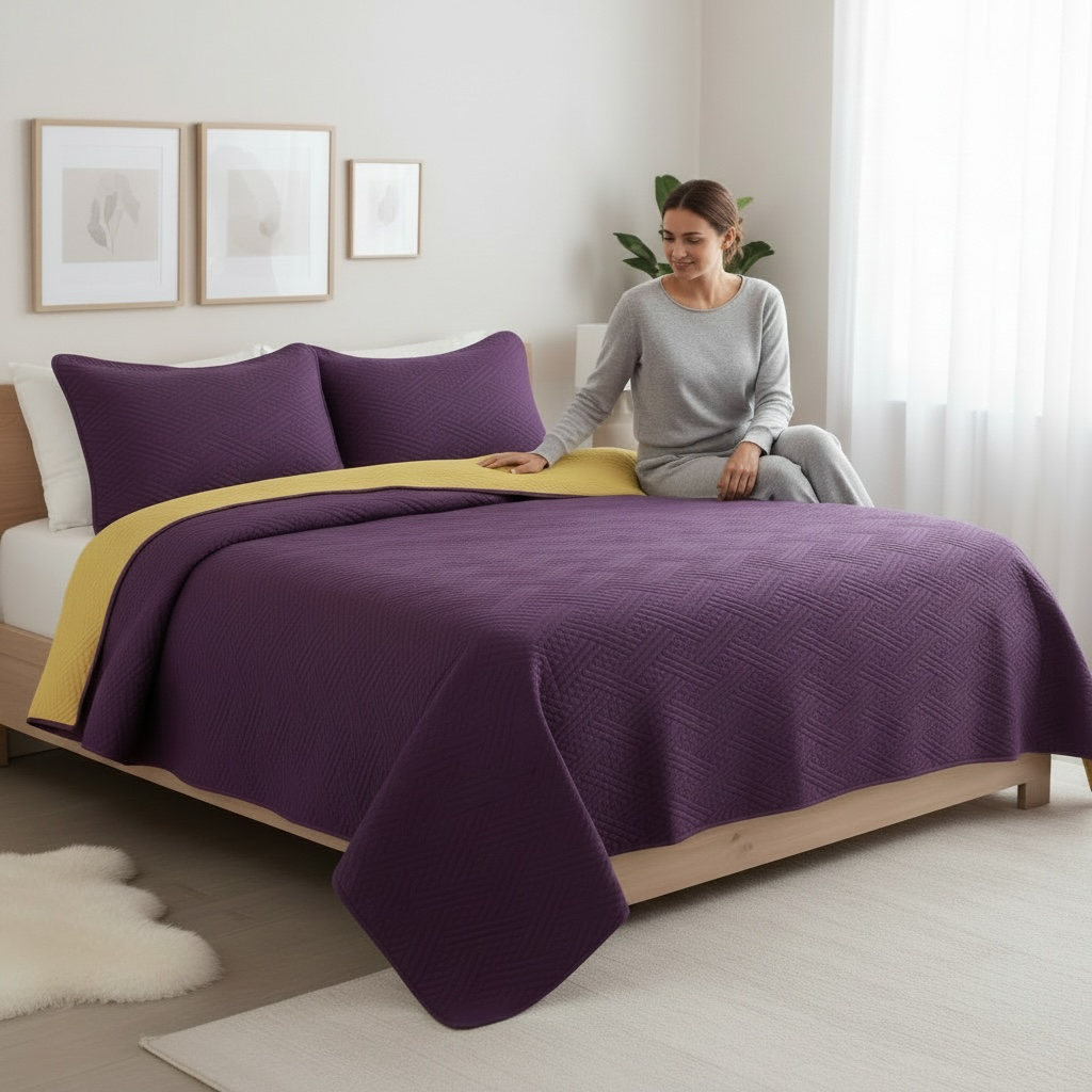 King Size Quilt 3 Piece