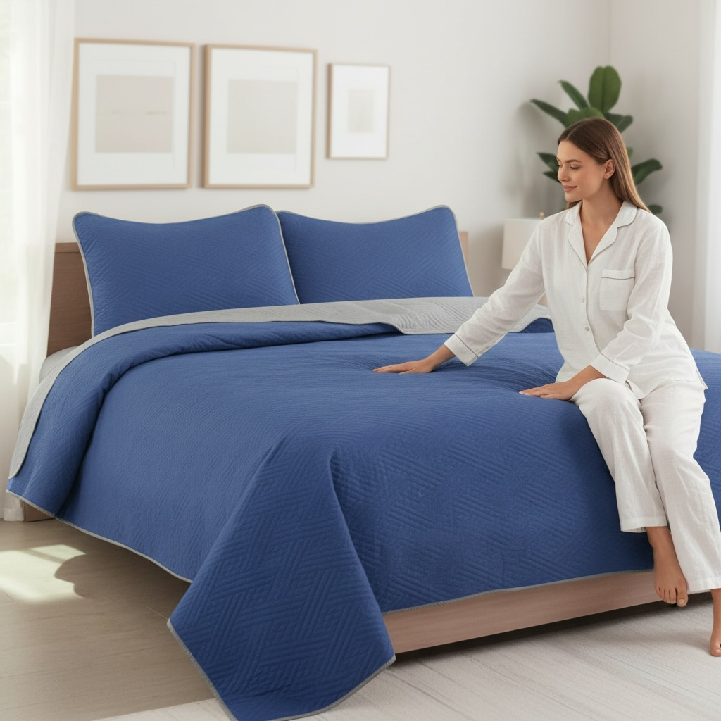 King Size Quilt 3 Piece