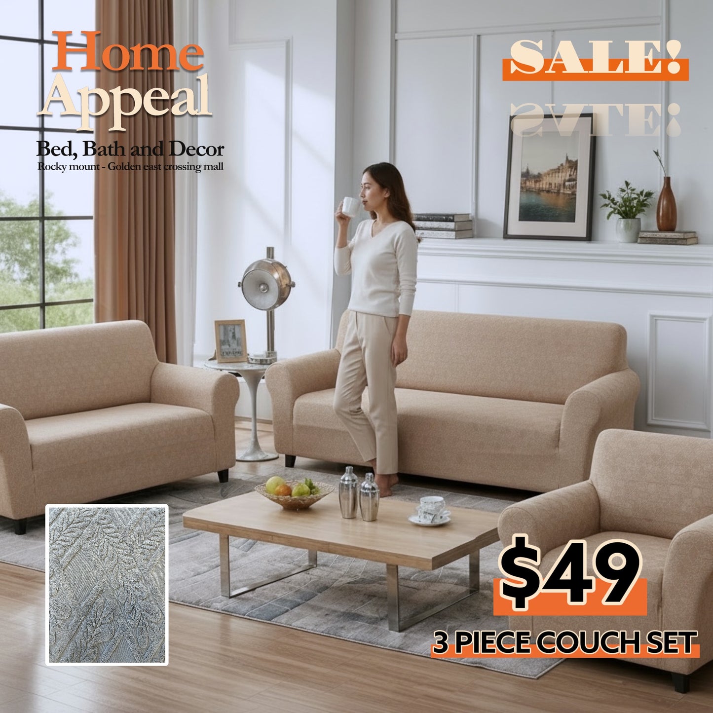 Couch Cover Set 7 Seats